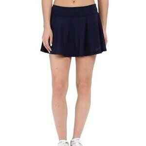 Nike Dri Fit Tennis Golf Skirt Heather Black Short Lined Womens XL 728775-010